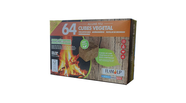 ALL FEU 64 CUBES VEGETAL