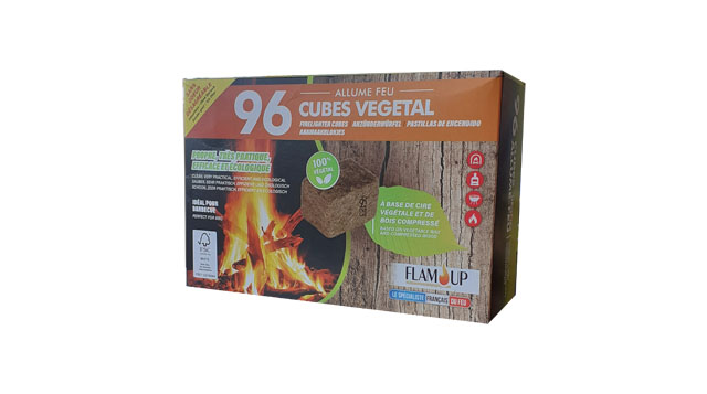 ALL FEU 96 CUBES VEGETAL
